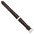 deBeer Dark Brown Matte Alligator-Grain Leather Watch Band BA209, BAW209-19, View 46
