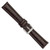 deBeer Dark Brown Matte Alligator-Grain Leather Watch Band BA209, BAW209-19, View 47