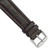 deBeer Dark Brown Matte Alligator-Grain Leather Watch Band BA209, BAW209-20, View 48