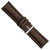 deBeer Dark Brown Matte Alligator-Grain Leather Watch Band BA209, BAW209-26, View 59
