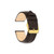 deBeer Dark Brown Matte Alligator-Grain Leather Watch Band BA209, BA209-14, BA209-16, View 4