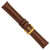 deBeer Havana Matte Alligator-Grain Leather Watch Band BA210, BA210-18, View 14
