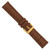 deBeer Havana Matte Alligator-Grain Leather Watch Band BA210, BA210-20, View 22
