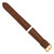 deBeer Havana Matte Alligator-Grain Leather Watch Band BA210, BA210-22, View 25