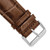 deBeer Havana Matte Alligator-Grain Leather Watch Band BA210, BAW210-26, View 58