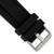 deBeer Black Silicone Rubber Watch Band BA218, BA218-24, View 10
