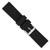 deBeer Black Silicone Rubber Watch Band BA221-20, BA221-20, View 4