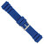 deBeer Blue Silicone Rubber Watch Band BAW327, BAW327-20, View 4