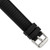 deBeer Black Silicone Rubber Watch Band BA399