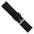 deBeer Black Silicone Rubber Watch Band BA399, BAW399-24, View 30