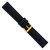 deBeer Black Silicone Rubber Watch Band BA400, BA400-20, View 9