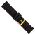 deBeer Black Silicone Rubber Watch Band BA401, BA401-24, View 17