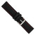 deBeer Black Silicone Rubber Watch Band BA401, BAW401-24, View 27