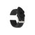 deBeer Black Silicone Rubber Watch Band BA404, BA404-20, BA404-22, View 3