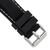 deBeer Black Silicone Rubber Watch Band BA404, BA404-22, View 6