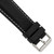 deBeer Black Silicone Rubber Watch Band BA404, BA404-24, View 10