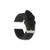 deBeer Black Silicone Rubber Watch Band BA406, BA406-20, BA406-22, View 3