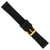deBeer Black Silicone Rubber Watch Band BA408, BA408-18, View 5