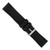 deBeer Black Silicone Rubber Watch Band BA408, BAW408-22, View 23