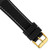 deBeer Black Silicone Rubber Watch Band BA409, BA409-20, View 7