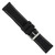 deBeer Black Silicone Rubber Watch Band BA409, BAW409-22, View 20