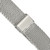 deBeer Silver-Tone Mesh Stainless Steel Watch Band BA416, BA416-22, View 5