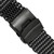 deBeer Black Shark Mesh PVD-Plated Matte Stainless Steel Watch Band BA420, BA420-24, View 5