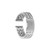 deBeer Silver Stainless Steel Watch Band BA423, BA423-18, BA423-20, View 4