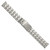 deBeer Silver Stainless Steel Watch Band BA423, BA423-20, View 6