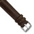 deBeer Brown Oil-Tanned Leather Watch Band BA566