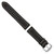 deBeer Black Leather Watch Band BA574, BA574-24, View 4