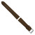 deBeer Brown Suede Leather Watch Band BA575, BA575-20, View 4