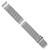 deBeer Silver-Tone Mesh Stainless Steel Watch Band BA579, BA579-10, BA579-12, View 2