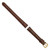 deBeer Brown Matte Wild Alligator-Grain Leather Watch Band BA88, BA88-12, BA88-14, View 3