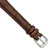 deBeer Brown Matte Wild Alligator-Grain Leather Watch Band BA88, BAW88-12, BAW88-14, View 22