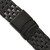 deBeer Black PVD-Plated Stainless Steel Watch Band LM184, LM184-24, View 4