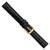 deBeer Black Alligator-Grain Leather Watch Band BA22, BA22-15, View 17