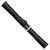deBeer Black Alligator-Grain Leather Watch Band BA22, BA22ELW-18, View 68