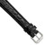 deBeer Black Alligator-Grain Leather Watch Band BA22, BA22LW-16, View 91