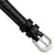 deBeer Black Alligator-Grain Leather Watch Band BA22, BA22W-10, View 124
