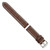 deBeer Brown Matte Alligator-Grain Leather Watch Band BAW324, BAW324-22, View 7