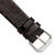 deBeer Dark Brown Flat Alligator-Grain Leather Watch Band BA368, BA368-20, View 14