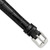 deBeer Black Chronograph Crocodile-Grain Leather Watch Band BA100
