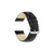 deBeer Black Chronograph Crocodile-Grain Leather Watch Band BA100, BA100-12, BA100-14, View 3