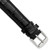 deBeer Black Chronograph Crocodile-Grain Leather Watch Band BA100, BA100-16, BA100L-16, View 10