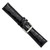 deBeer Black Chronograph Crocodile-Grain Leather Watch Band BA100, BA100-22, View 32