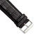 deBeer Black Chronograph Crocodile-Grain Leather Watch Band BA100, BA100-26, View 38