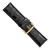 deBeer Black Chronograph Crocodile-Grain Leather Watch Band BA100, BAY100-28, View 88