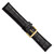 deBeer Black Chronograph Crocodile-Grain Leather Watch Band BA100, BAY100L-24, View 94