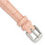 deBeer Pink Chronograph Crocodile-Grain Leather Watch Band BA101, BA101-12, View 2